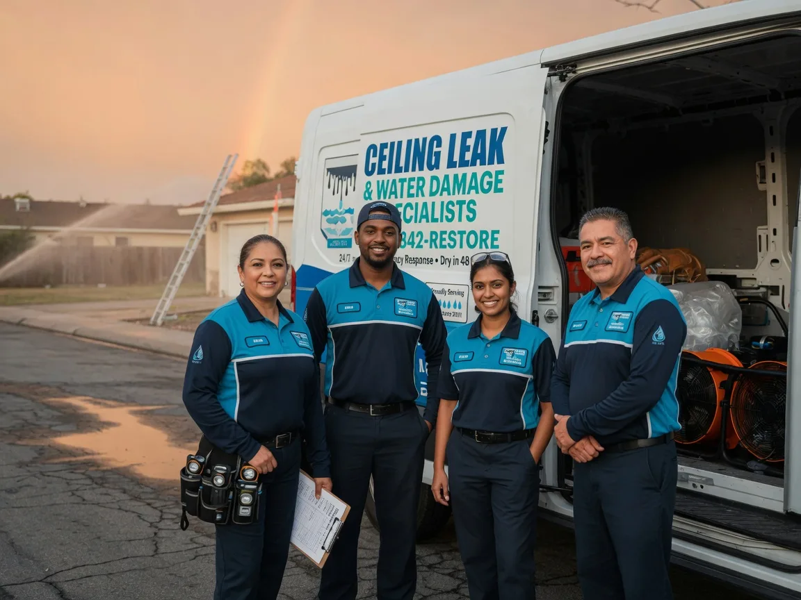 Ceiling Leak Cleanup company in Furlong, PA