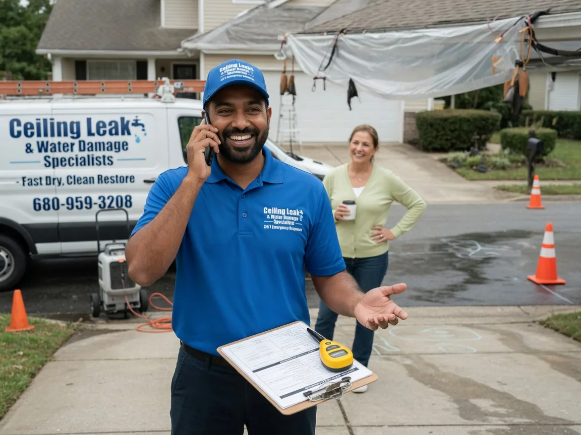 Ceiling Leak Cleanup Furlong, PA FAQs